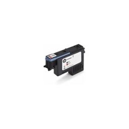 HP 744 (F9J88A) cabezal negro mate y rojo croma
