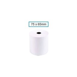 Q-Nomic Rollo Papel Electra 75x65mm (Papel Térmico)