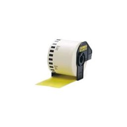 Q-Nomic DK-44605 Cinta continua Papel térmico removible Multipropósito 62mmx30,48M