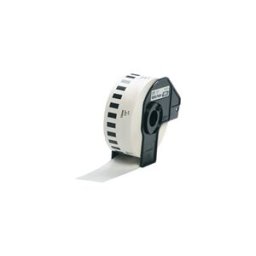 Q-Nomic DK-22214 Cinta continua Papel térmico removible Multipropósito 12mmx30,48M
