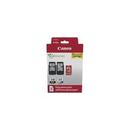 Canon PG-510/CL-511/GP-501 Multipack cartuchos y papel