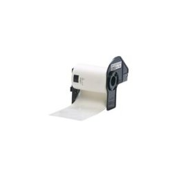Q-Nomic DK-11207 Etiqueta Precortada Película Plástica CD/DVD 58x58mm