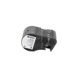 Brady M5-129-461 etiquetas de poliéster laminado negro sobre blanco/transparente 38,1 mm x 57,15 mm x 31,75 mm