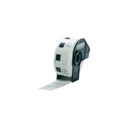 Q-Nomic DK-11221 Etiqueta Precortada Papel térmico removible Multipropósito 23x23mm