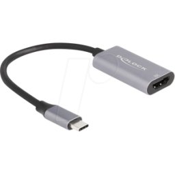 DELOCK 60021 - Adaptador USB Type-C™ a HDMI (Modo DP Alt) 8K con función HDR al