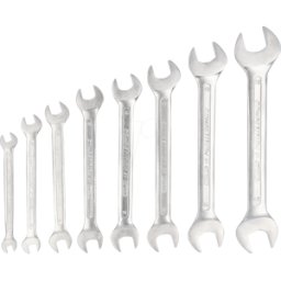 KS TOOLS GMBH COM 512.0208 - COMPETICIÓN Doble llave abierta Set, 8 piezas