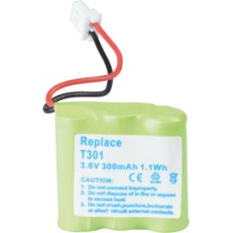 FREI AKKU CP 58 - Batería para teléfonos inalámbricos, NiMH, 300 mAh