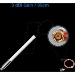 RAK WIRELESS RAK W097 - Antena de fibra de vidrio 3 dBi Lora Wan
