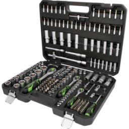 KS TOOLS GMBH COM 512.0191 - COMPETICIÓN 1/4" + 3/8" + 1/2" juego de zócalos, 1