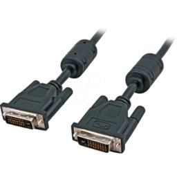 EFB-ELEKTRONIK EFB K5434.3 - Cable DVI monitor DVI 24+1 macho, doble enlace, 3,0 m.