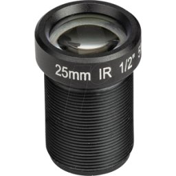 RPIZ M12 25MM - RASPBERRY PI - Lente montada M12, 25mm, hasta 5MP
