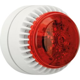 COMPRO ROLPSBSVRLW1S8 - Rolp Solista Beacon, lente roja, blanco, base Shallow