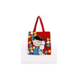 Bolsa algodón Snoopy mediana - 9 Lucy
