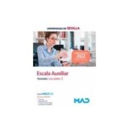 7 Editores Recursos Para La Cualificación Profesional Empleo Escala Auxiliar de la Universidad de Sevilla. Temario volumen 2