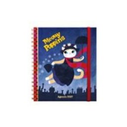 agenda 2027 espiral a5 d/p planet cat poppinss 2027