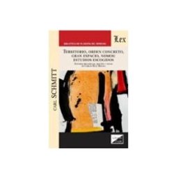 Teran Libros territorio orden concreto gran espacio nomos: estudios escogidos