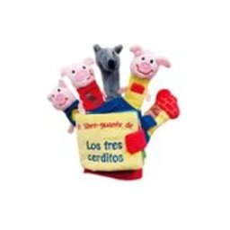 Edebe Educación S.l. Sociedad Unipersonal libro guante. los 3 cerditos y el lobo