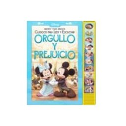 Logista Libros S.l. Orgullo y prejuicio. Clásicos para leer y escuchar con Mickey y sus amigos