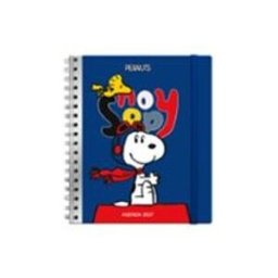 agenda 2027 espiral a5 s/v snoopy my plane