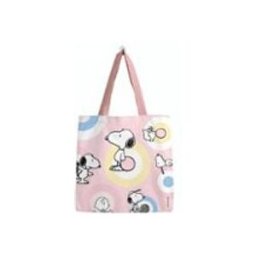 Bolsa algodón Snoopy grande pastel pattern 46x46