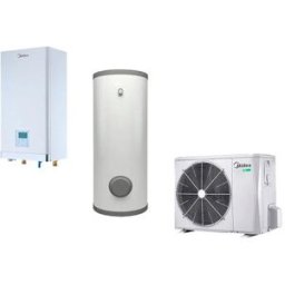 Midea Kit de aerotermia bibloc mural - M-THERMUR 14. Blanco