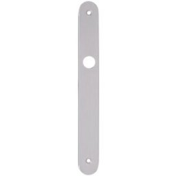 JANDEL Placa Decorativa para Manilla 232 x 28 x 10 mm. Cromo brillo