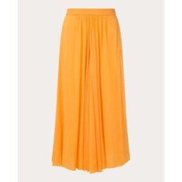 Forte Forte Falda midi. (XL) Naranja