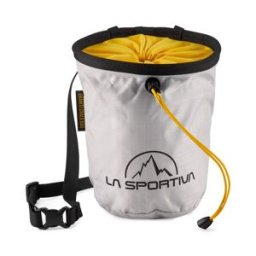 la sportiva Chaleco de montaña unisex Granite Chalk Bag . (Única) Gris / Blanco