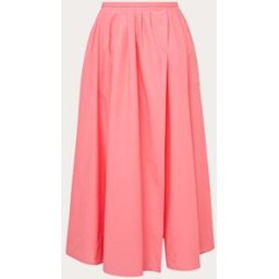 Forte Forte Falda larga de algodón. (XL) Rosa