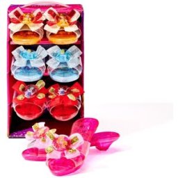 Caja 4 Pares Zapatos Princesas Disney.