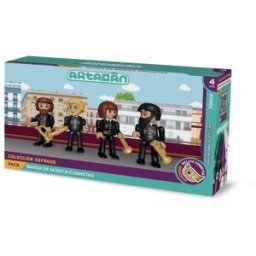 ARTABÁN Pack 4 figuras Músicos Banda Música Cornetas .