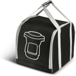 Moulinex Bolsa de transporte Companion XF38L8 bolsillos acolchados. Negro