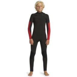 Quiksilver Traje de surf de niños 3-2mm Everyday Sessions . (10 años) Rojo
