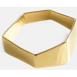 Sansoeurs Anillo Irregular Signet de oro. (11) Oro