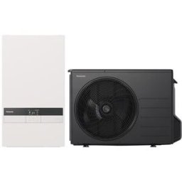 Panasonic Kit de aerotermia Bi-bloc generación K monofásica, Calefacción y refrigeración, R 32 -KIT-WC03K3E5. Blanco