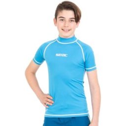 SEAC Camiseta anti abrasión de niño . (9-10 años) Azul