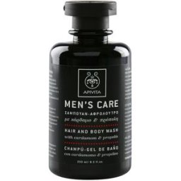 Men'S Care Hair And Body Wash With Cardamon & Propolis Champú Y Gel De Ducha 2 En 1 250 Ml
