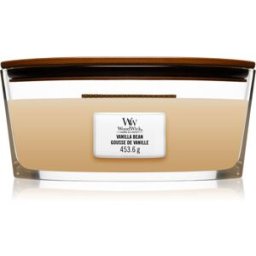 Vanilla Bean Vela Perfumada Con Mecha De Madera (Hearthwick) 453.6 G