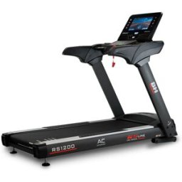 Cinta de correr RS1200 Multimedia BH Fitness: pantalla táctil y tecnología Touch-Fun que permite visualizar diverso contenido multimedia