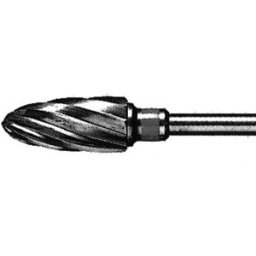 Fresa fabricada en carburo de Tungsteno 2251: Abrasión Gruesa. Ideal para el desbaste fuerte y agresivo de uñas