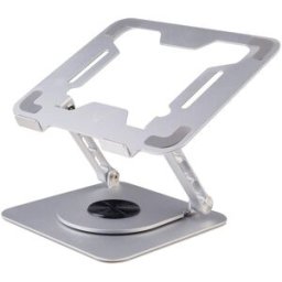 Ewent Soporte de Portátil EW1267 Aluminum c/ Rotação 360º Plateado