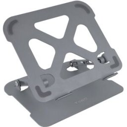Tooq Soporte Elevatório para Portátiles Ergonómico Ajustable Gris