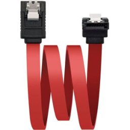 Nanocable Cable SATA III Angular 50 CM Rojo c/trave