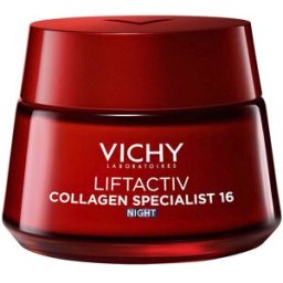 Vichy Laboratoires Liftactiv Collagen Specialist 16 crema de noche antienvejecimiento uso diario 50 ml