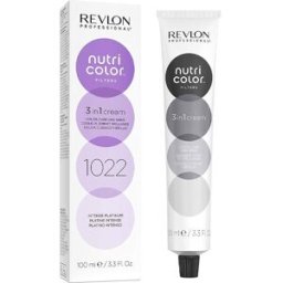 Revlon Nutri Color Filters Mascarilla de Color Instantánea 1022 Intense Platinum