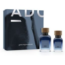 Adolfo Dominguez Ámbar Negro Estuche 2 pz