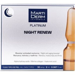 Martiderm Platinum Night Renew ampollas 30 x 2 ml