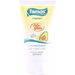 Famos crema manos regeneradora aceite de aguacate 75 ml