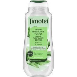 Timotei champú purificante y detox con extracto de té verde para cabello graso 300 ml
