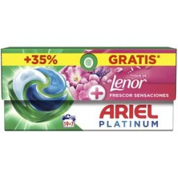 Ariel Platinum Sensaciones 3en1 detergente 26 cápsulas